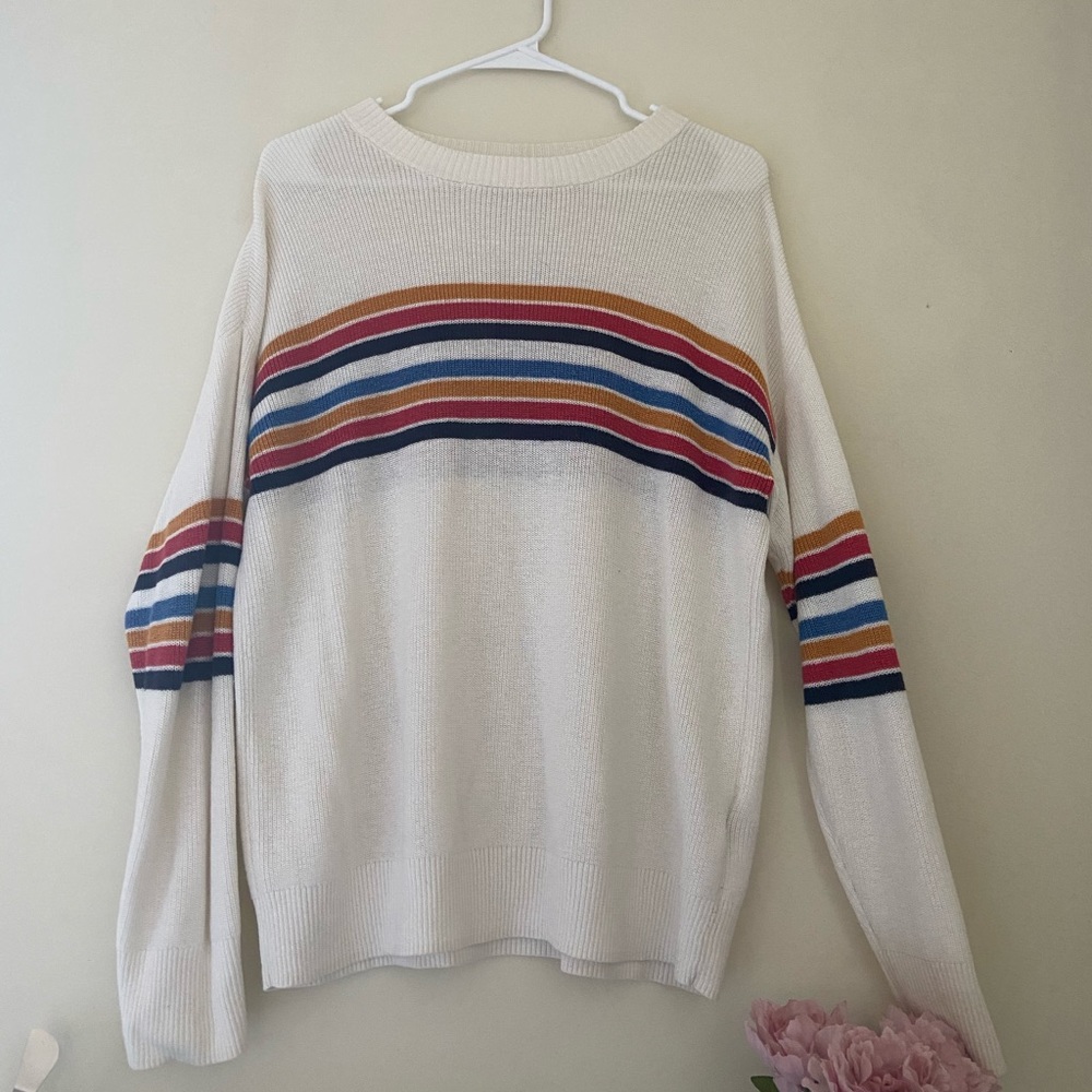 Lightweight Stripe Sweater